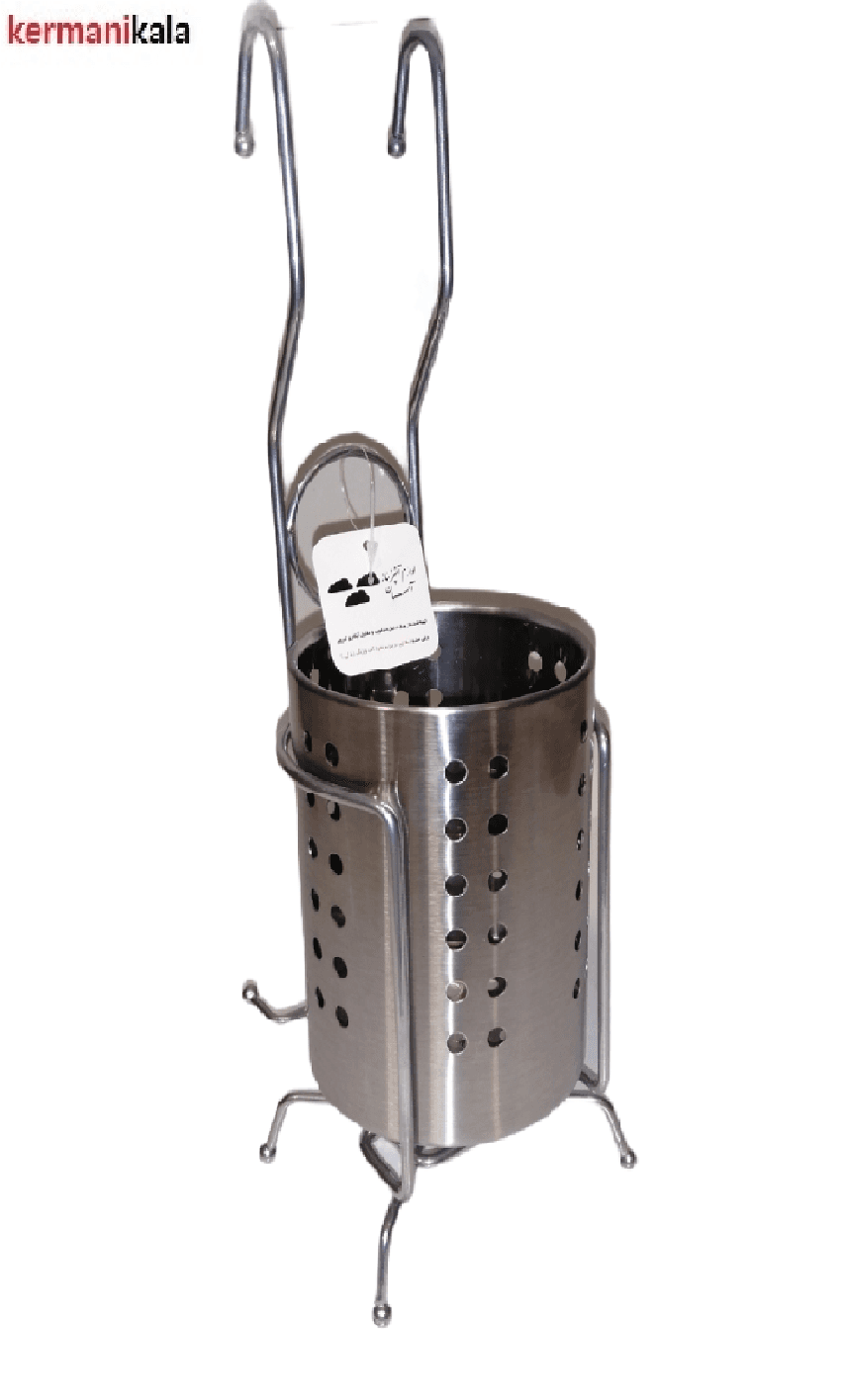 جاقاشقی آویز تکی استیل آسمان کد 118 — تصویر ۲