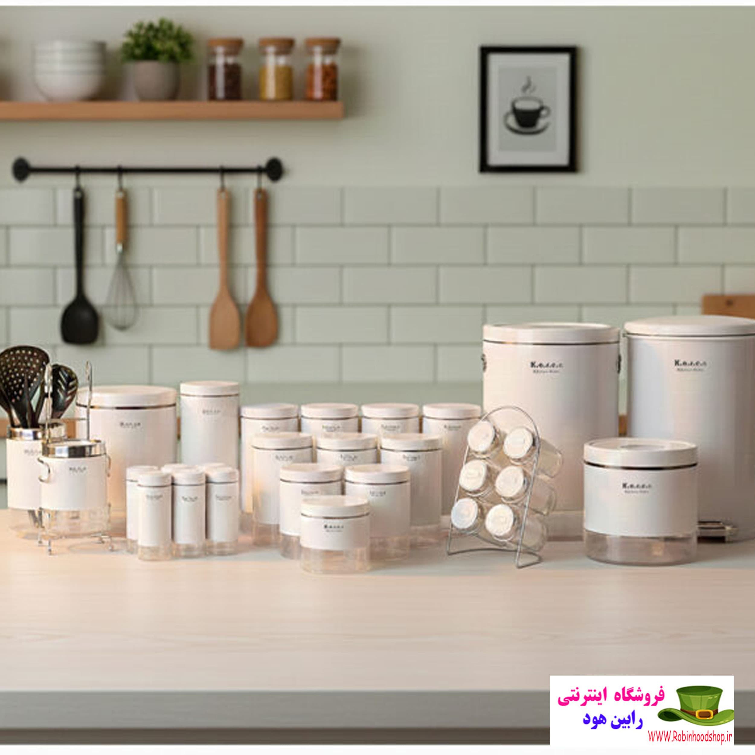 سرویس 36 پارچه آشپزخانه کارن کد 523
