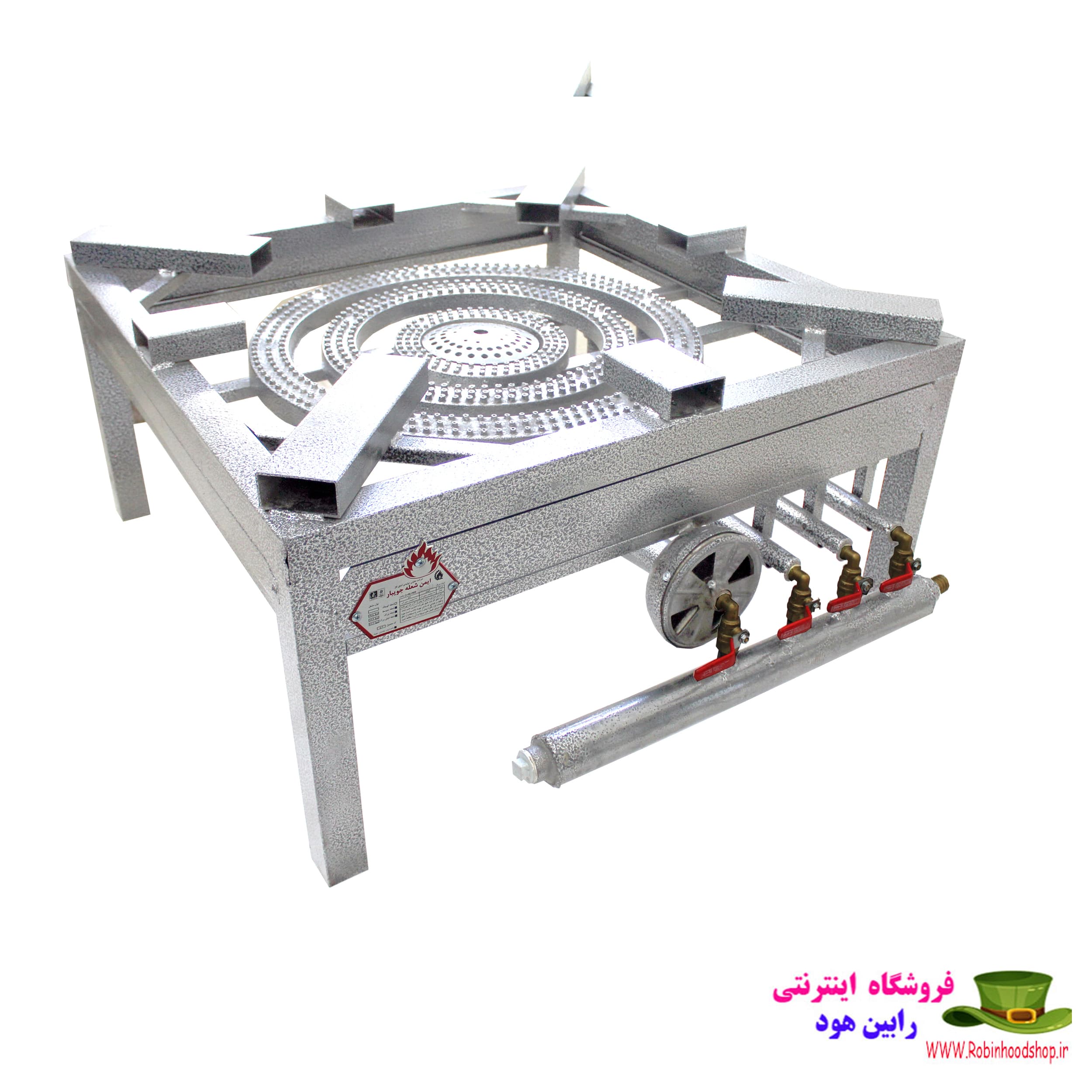 چهار شعله مشعل دارسایز 95*95 ایمن شعله — تصویر ۲