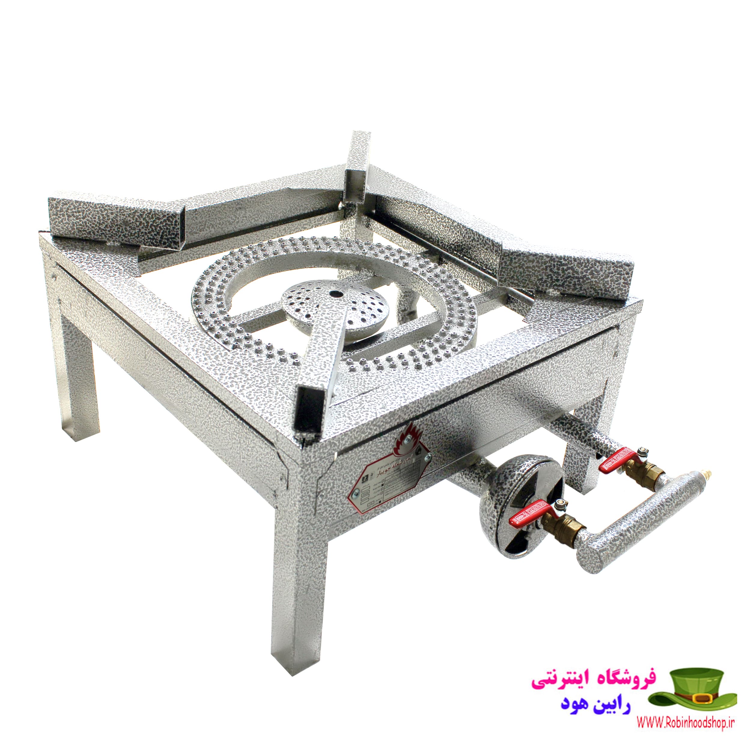 دو شعله بزرگ مشعل دار سایز55*55 ایمن شعله