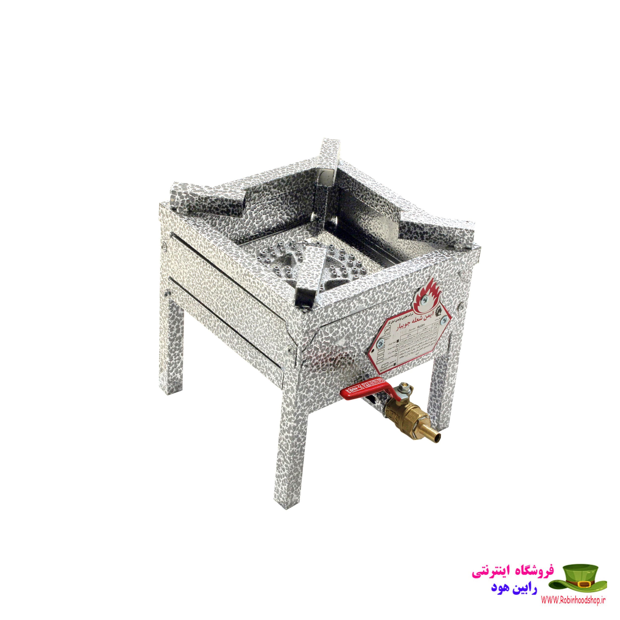 تک شعله گازی سایز 24*24 ایمن شعله — تصویر ۲