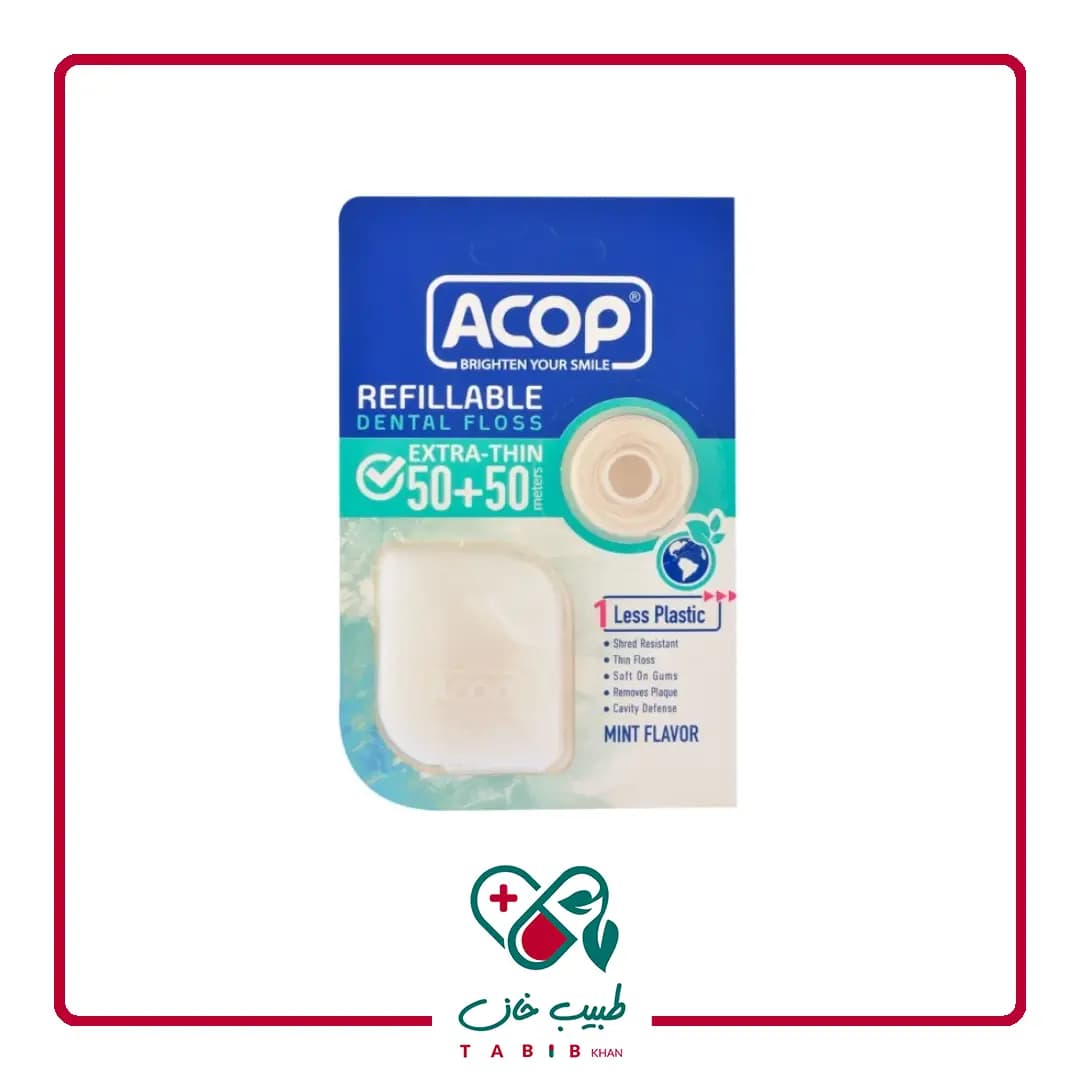 نخ دندان آکوپ بسیار نازک/Extra Thin Acop Dental Floss