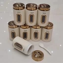 سرویس آشپزخانه آرتیستون 29 پارچه کرم درب طلایی — تصویر ۵