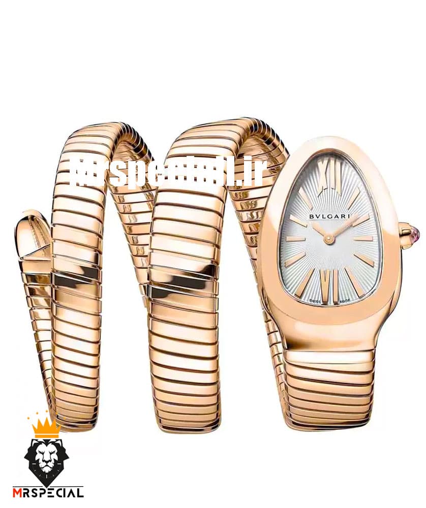 ساعت مچی زنانه بولگاری ماری دستبندی BVLGARI SERPENTI TUBOGAS 01755
