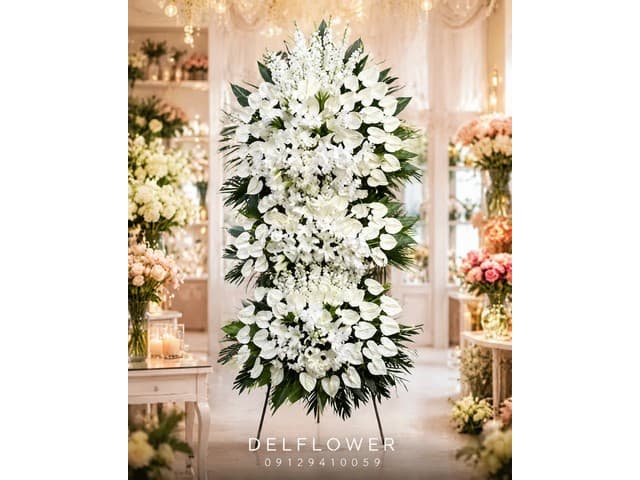 تاج گل ختم 7702BF