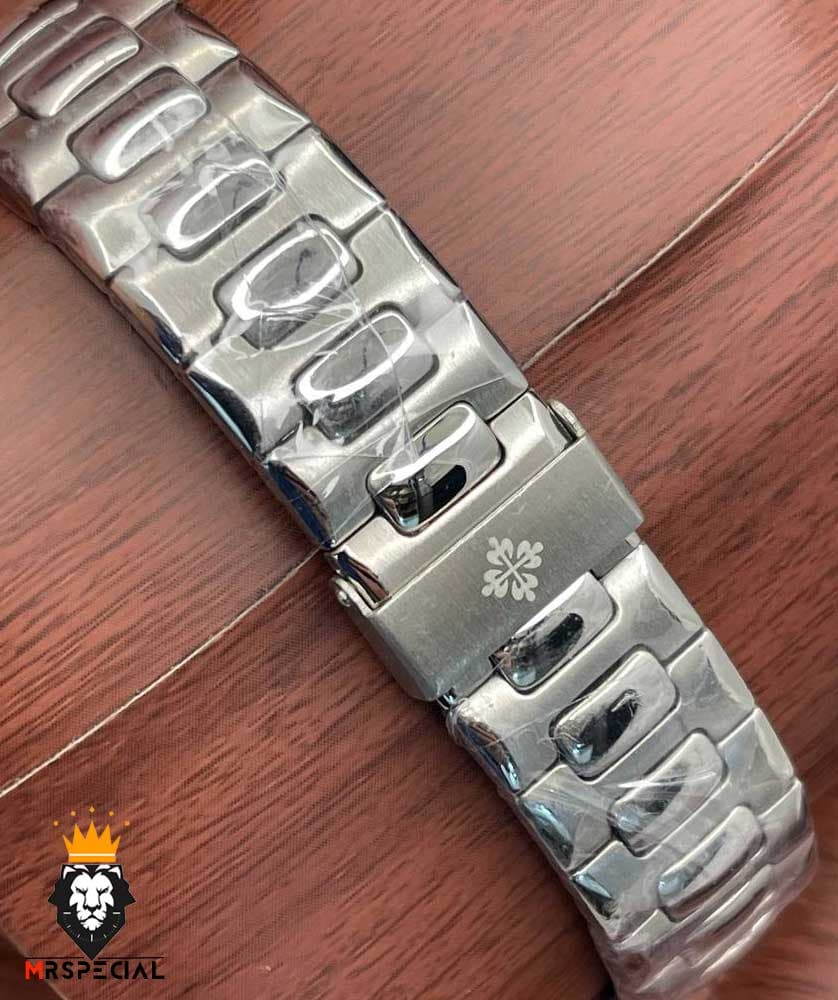 ساعت ست مردانه و زنانه پتک فیلیپ ناتیلوس کوارتز استیل صفحه سبز Patek Philippe NUATILOS 01673 — تصویر ۶