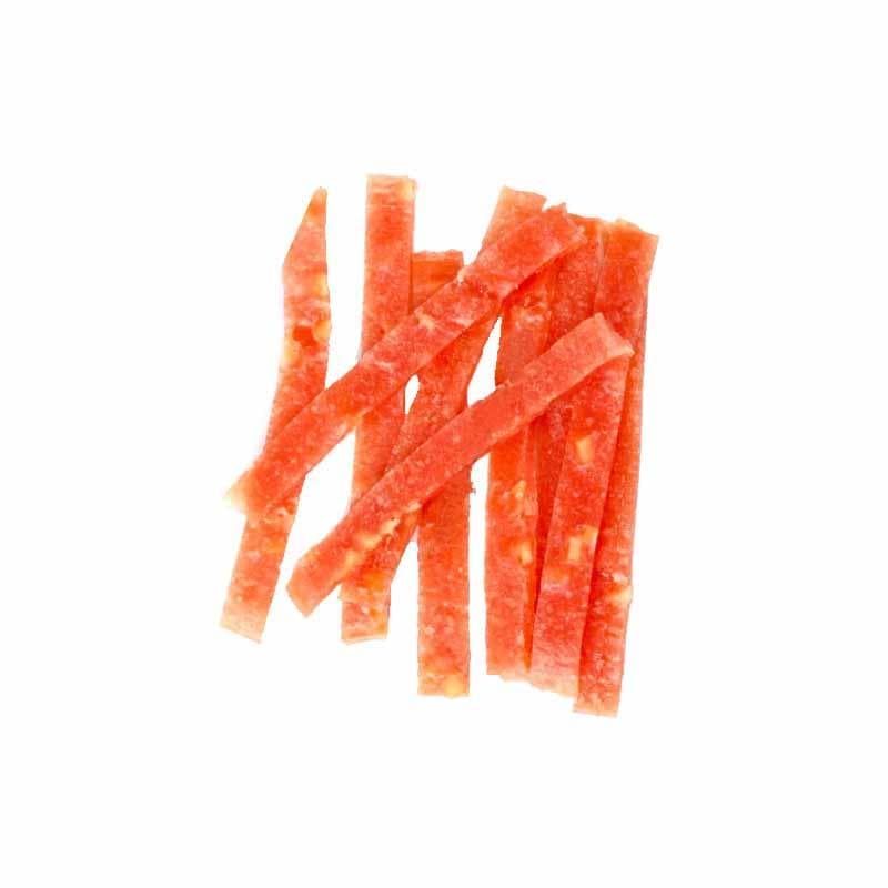 تشویقی سگ تریکسی مدل Cheese Chicken Stripes وزن 100 گرم — تصویر ۳