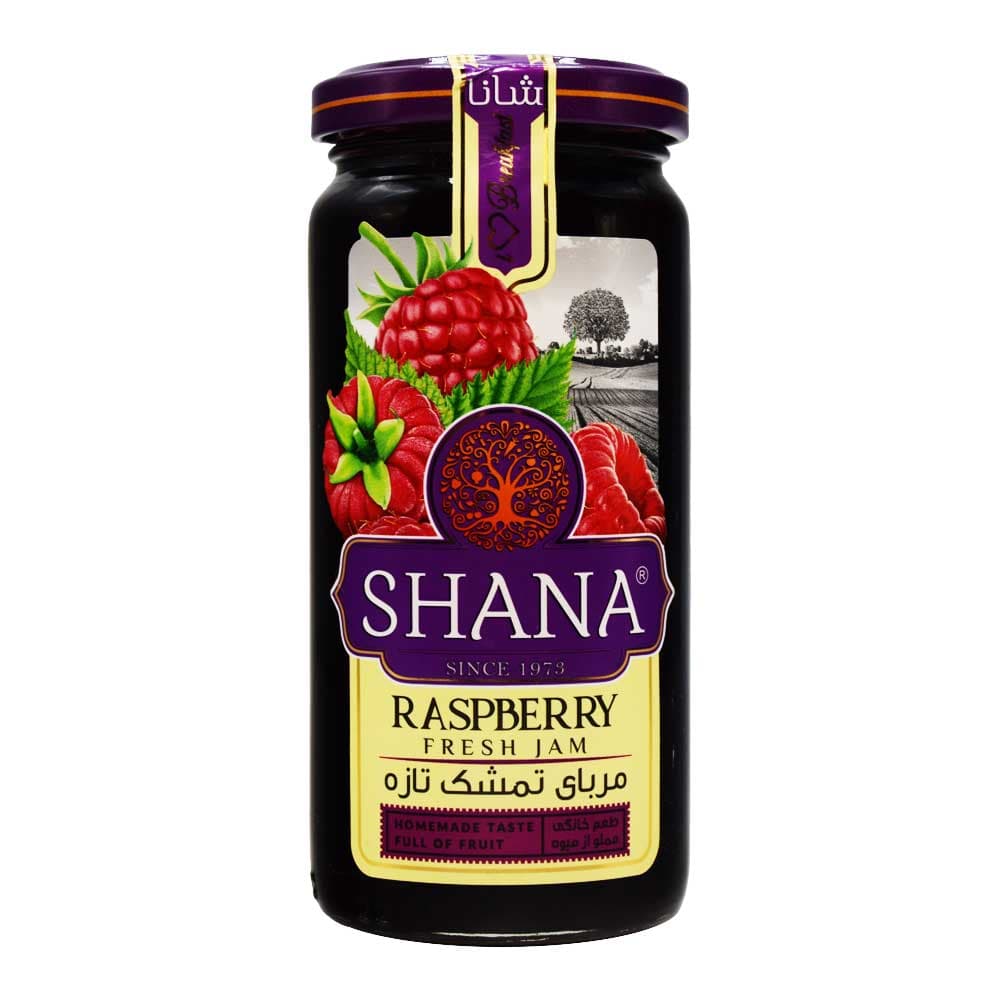 مربا تمشک شانا SHANA وزن 305 گرم