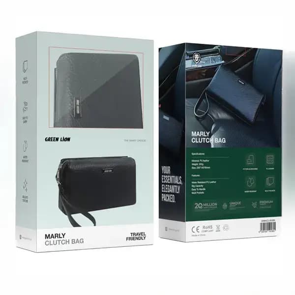 کیف چرمی دستی گرین لاین GNMACLUBGBK — تصویر ۶