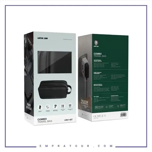 کیف مسافرتی لوازم جانبی گرین لاین GNCTRV6N1BAG — تصویر ۳