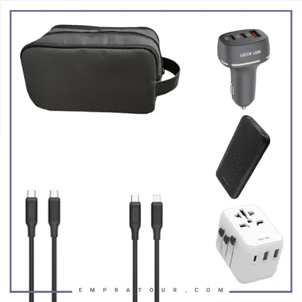 کیف مسافرتی لوازم جانبی گرین لاین GNCTRV6N1BAG