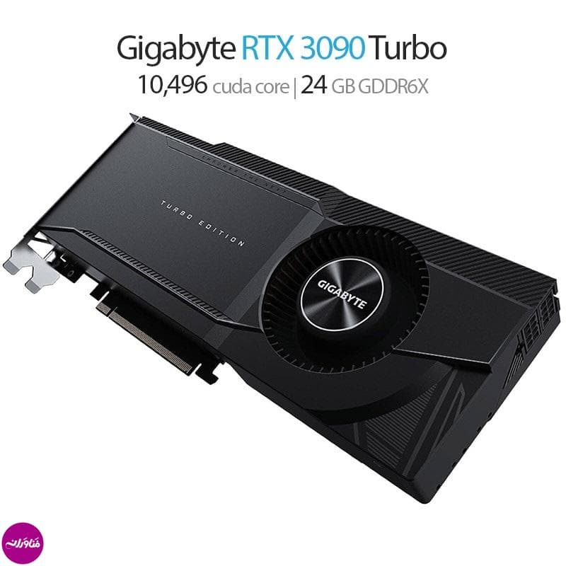 کارت گرافیک مدل Gigabyte GeForce RTX 3090 Turbo 24GB گیگابایت — تصویر ۲