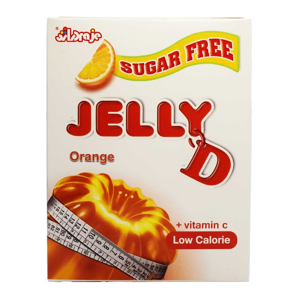 پودر ژله رژیمی جلید JELLYD با طعم پرتقال