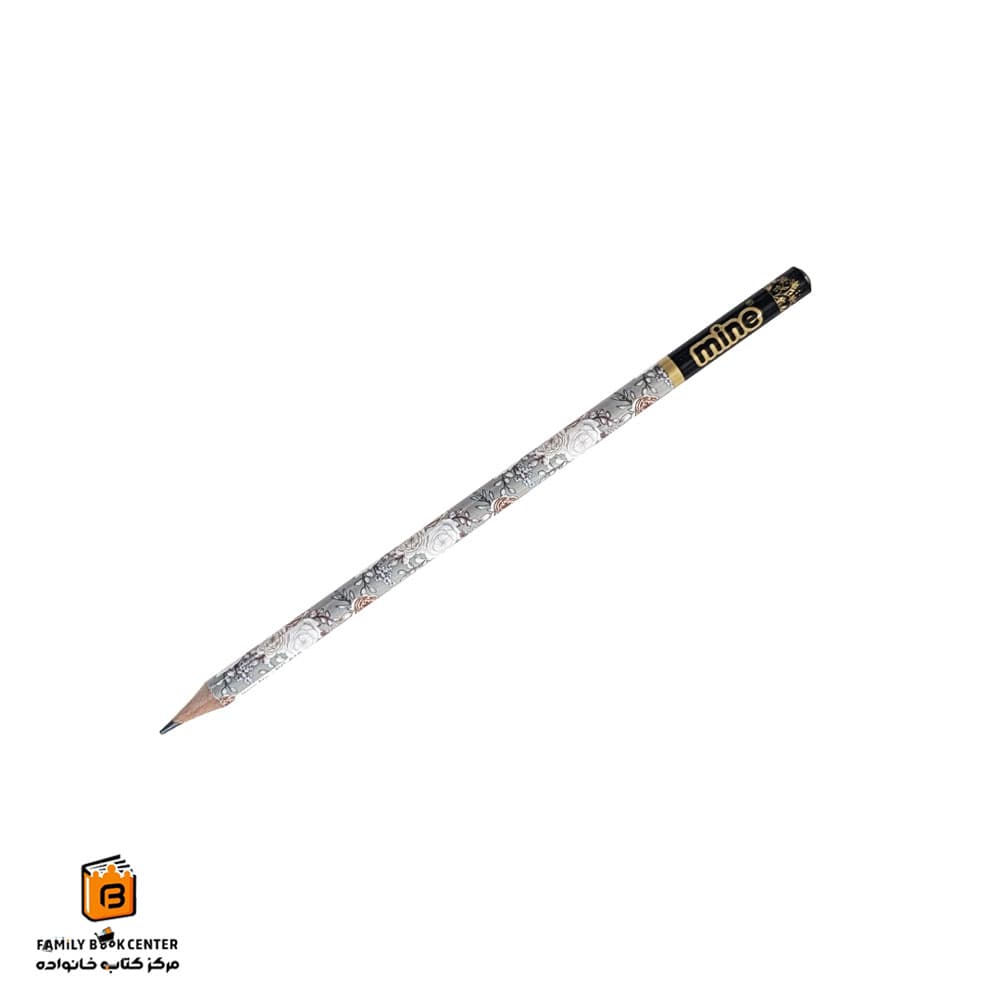 مداد مشکی طرح گل ماین (mine)