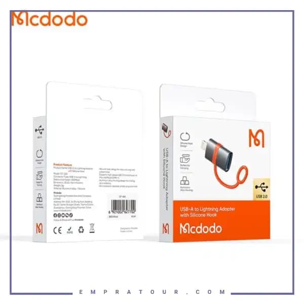 تبدیل یو اس بی به لایتنینگ مک دودو مدل OT-2600 — تصویر ۶