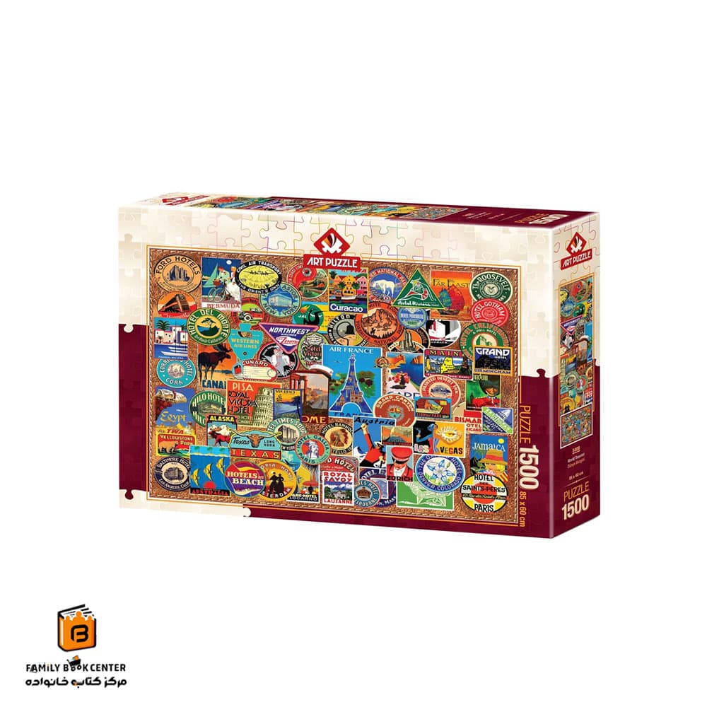 پازل 1500 تکه (5408)World Traveler آرت پازل (Art Puzzle)