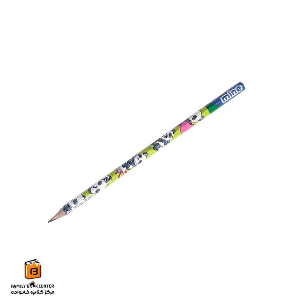 مداد مشکی طرح پاندا ماین (mine)