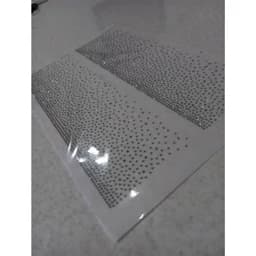 نگین اکسسوری حرارتی اسپرت طرح پخش یه طرفه متوسط . چادر . نگین چادر . مانتو . نگین چسبی . جوراب . ساق — تصویر ۵