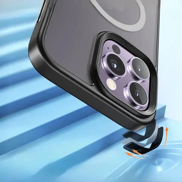 قاب محافظ آیفون 16 پرو مکس شفاف مگ سيف مک دودو PC-492 — تصویر ۱۱