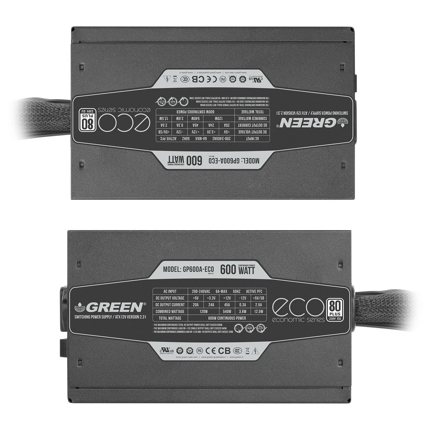 پاور Green GP600A-ECO Rev3.1