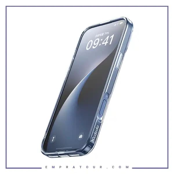 قاب محافظ آیفون 16 شفاف مگ سيف مک دودو PC-492 — تصویر ۲