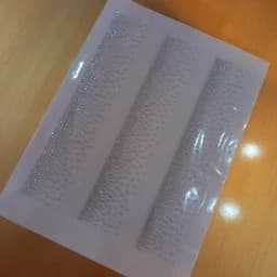 نگین حرارتی طرح پخش یک طرفه رنگ نقره ای و دودی (سربی ) و طلایی . چادر . نگین چادر . مانتو . نگین چسبی — تصویر ۷