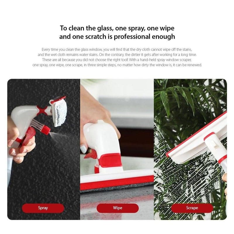 آب پاش و شیشه پاک کن شیائومی Xiaomi Yijie Handheld Spray Window Wiper YB-08 — تصویر ۴