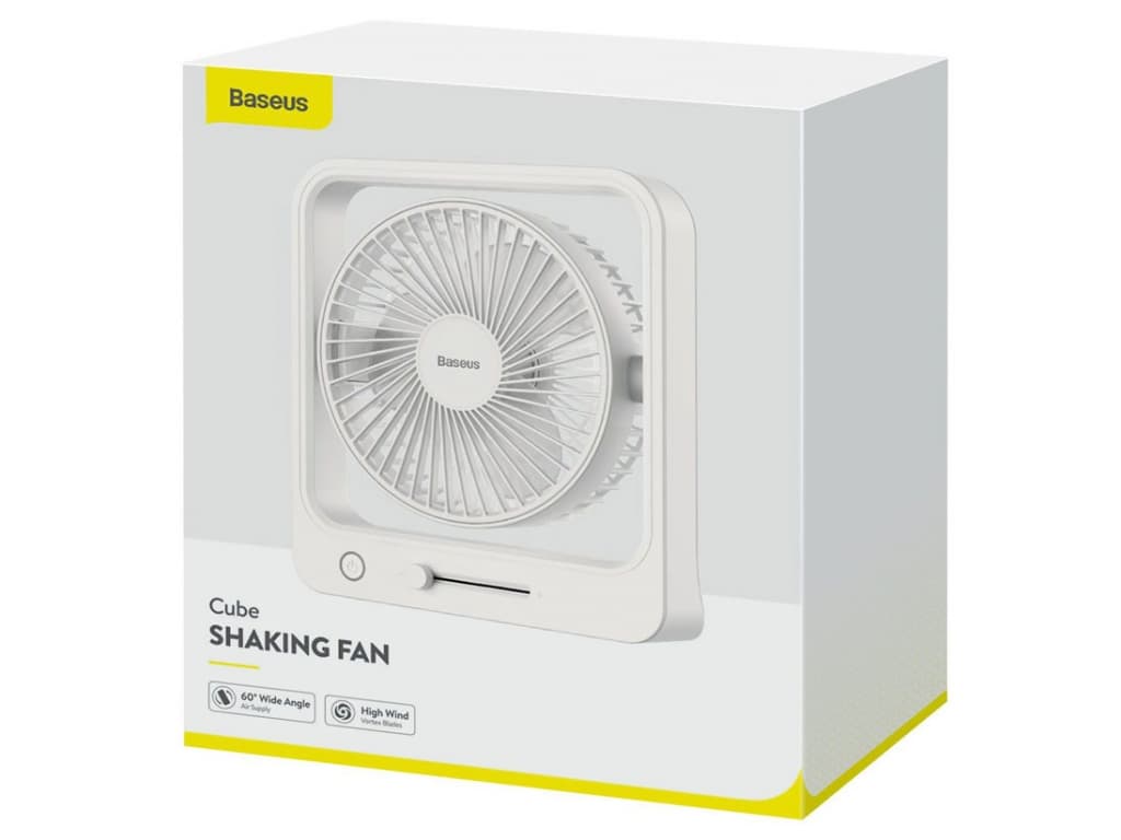 پنکه رومیزی بی سیم بیسوس Baseus Cube Shaking Fan CXMF-02 — تصویر ۶