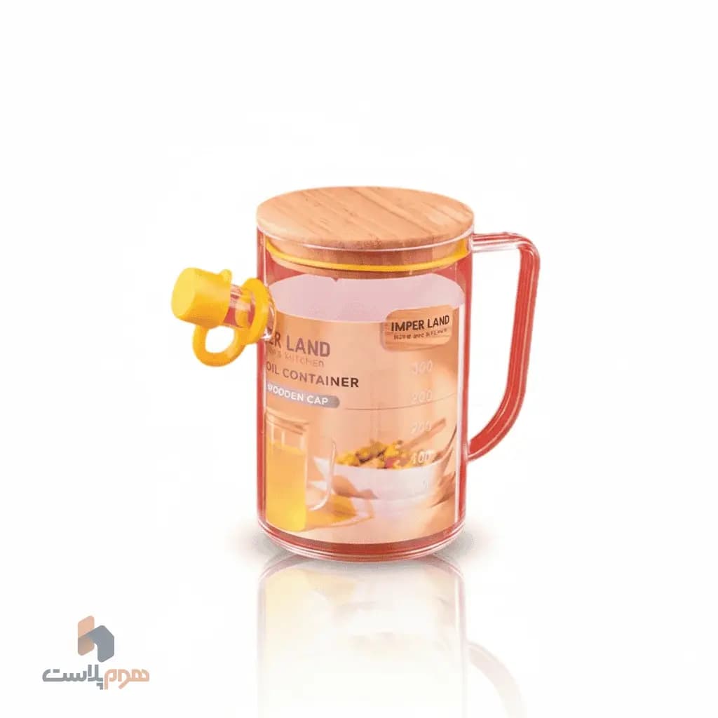 بطری روغن ریز آرتاش درب چوبی 300 سی سی