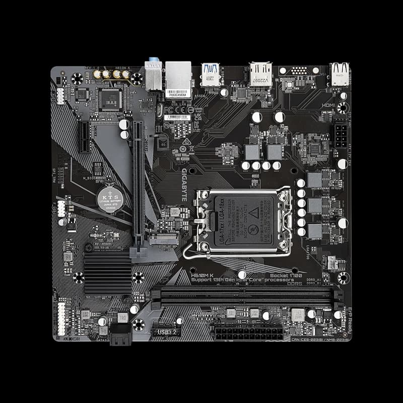 مادربرد گیگابایب H610M K DDR5 — تصویر ۶