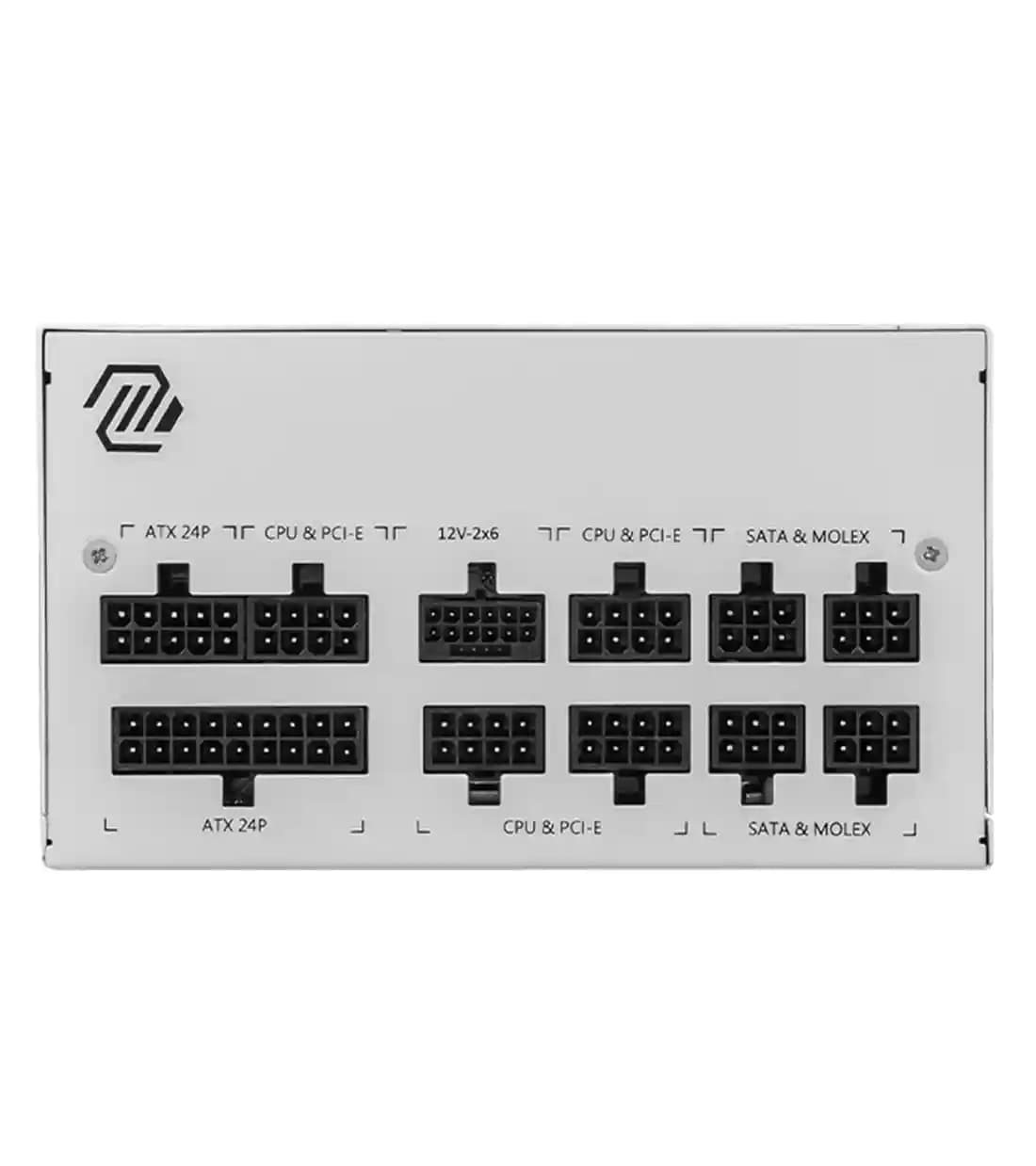 پاور 850 وات ام اس آی MAG A850GL PCIE5 WHITE Full Modular — تصویر ۲