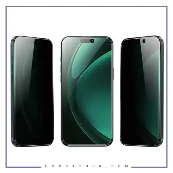 گلس حریم شخصی تمام صفحه گرین لاین آیفون GNDPTPV16P — تصویر ۶