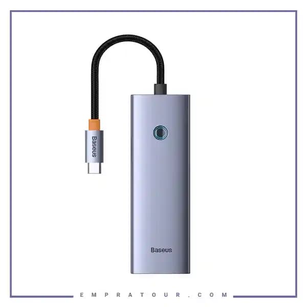 هاب هفت پورت تایپ سی بیسوس BS-OH117 — تصویر ۶