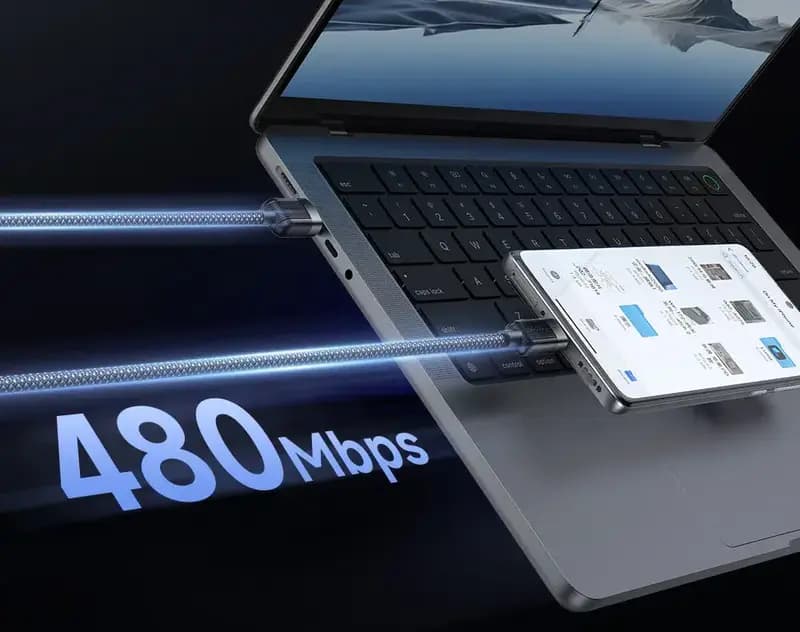 کابل تایپ سی با بدنه مگنتی مک دودو ca-5650 — تصویر ۳