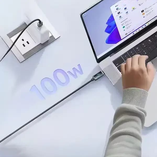 کابل شارژ دو سر تایپ سی 100 وات 1.2 متر مک دودو CA-4250 — تصویر ۱۰