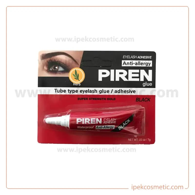 چسب مژه مشکی ضد حساسیت پیرن اصل کره