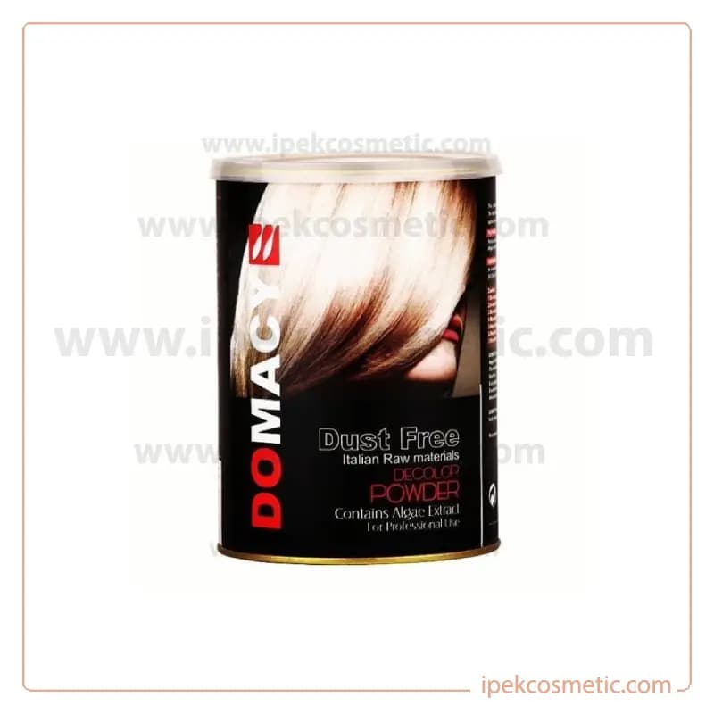 پودر دکلره سفید مدل dust free دوماسی 400 گرم