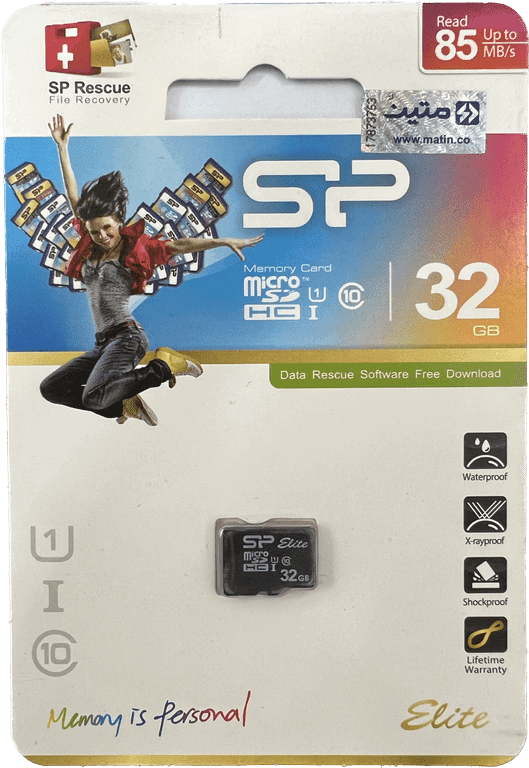 کارت حافظه Micro SD مدل سلیکون پاور ظرفیت 32 گیگ