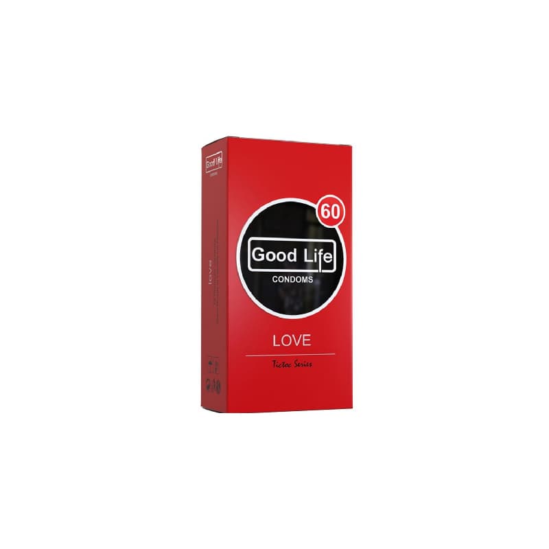 کاندوم گودلایف مدل Love بسته 12 عددی