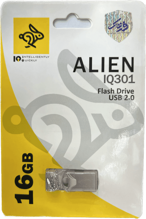 فلش مموری IQ مدل ALIEN ظرفیت 16 گیگ — تصویر ۲