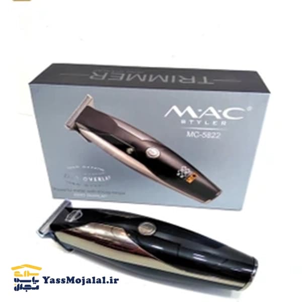 ماشین اصلاح مک استایلر مدل MC5822 با تیغه تیتانیوم و برش مستقیم — تصویر ۲
