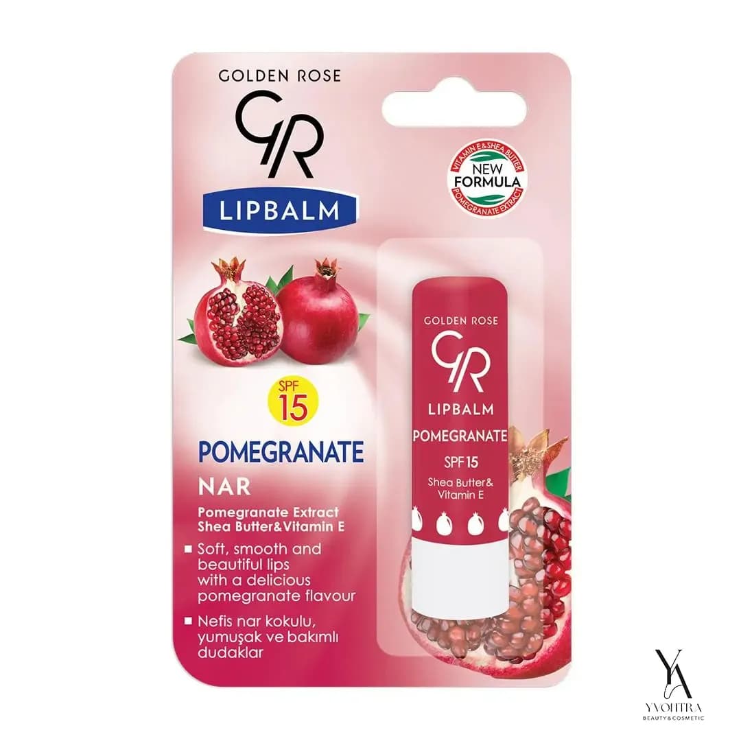 بالم لب انار گلدن رز GOLDEN ROSE با SPF15