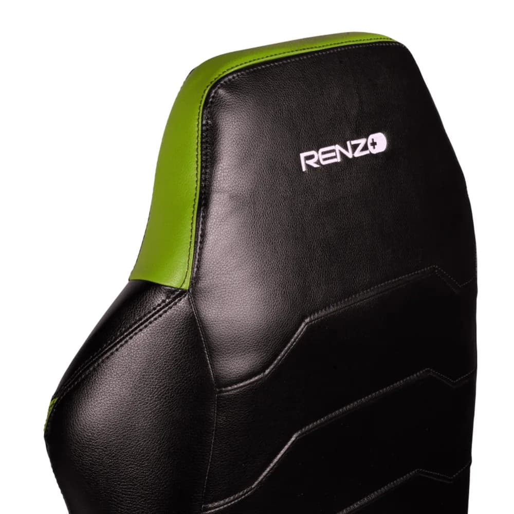 صندلی گیمینگ رنزو RENZO Imperial XL Neon Green — تصویر ۹