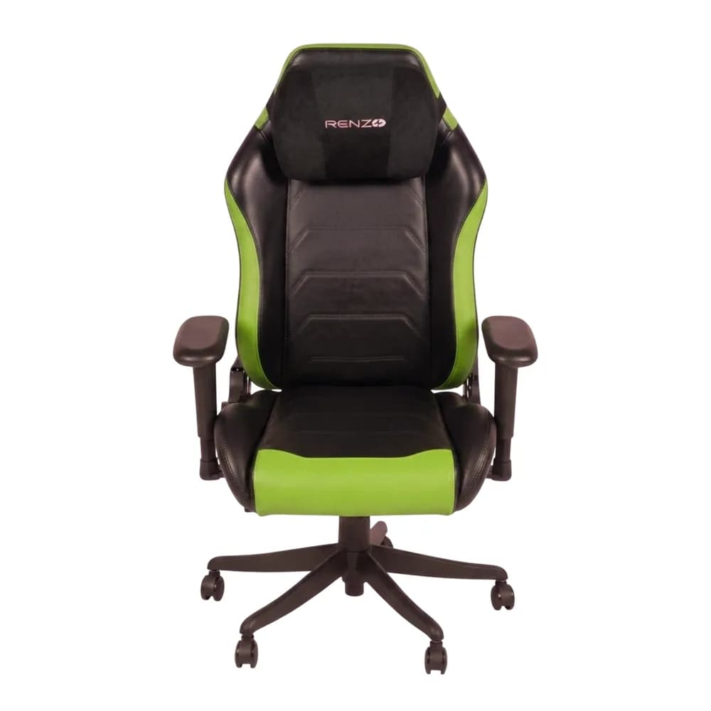 صندلی گیمینگ رنزو RENZO Imperial XL Neon Green — تصویر ۲