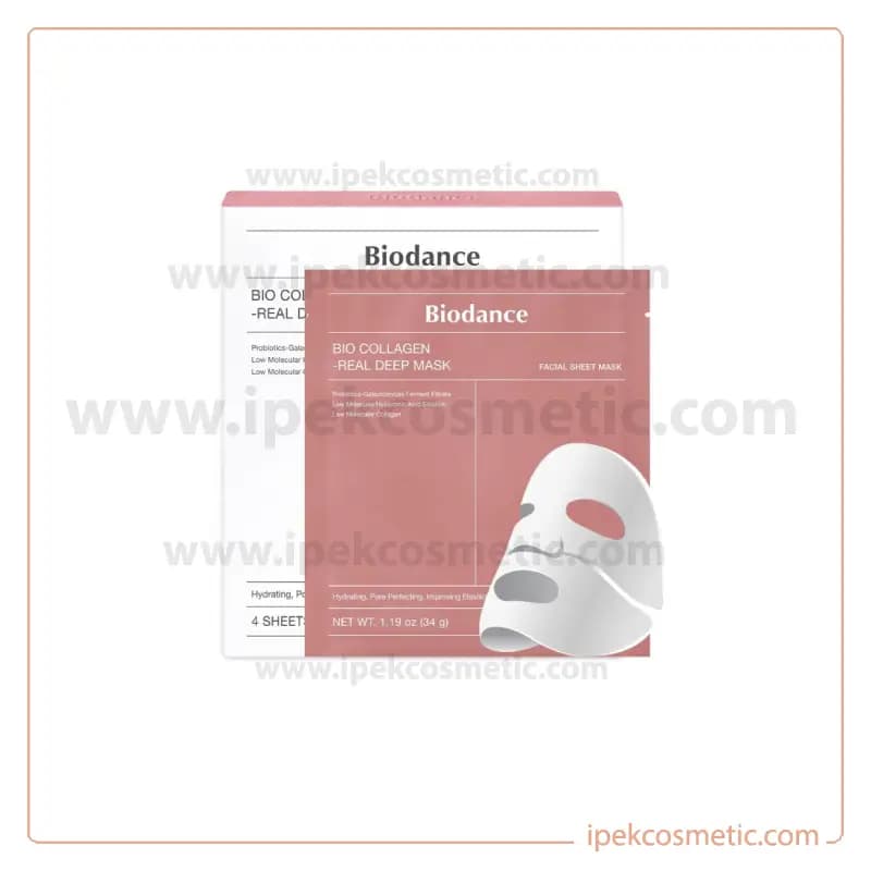 ماسک ورقه ای بیو کلاژن بایو دنس