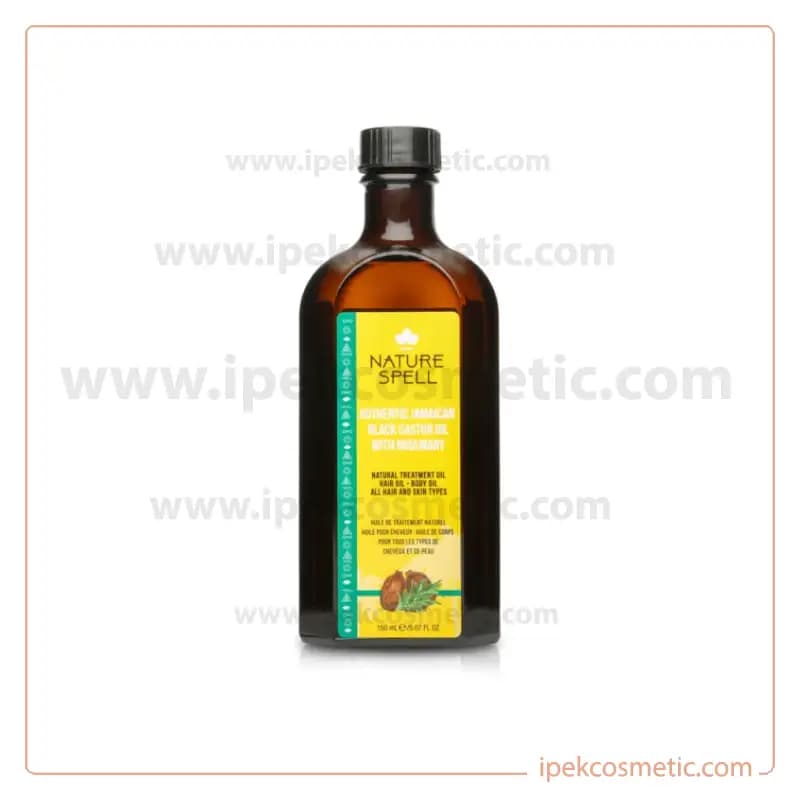 روغن کرچک سیاه مو و صورت نیچر اسپیل