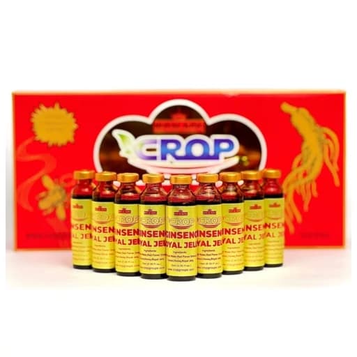 نوشیدنی ژل رویال حاوی جنسینگ کراپ بسته 30 عددی _ 10 میلی لیتر