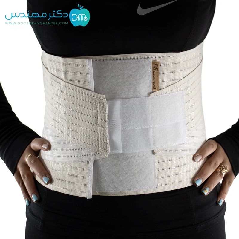 کمربند طبی سخت منفذ دار کد 146 — تصویر ۵