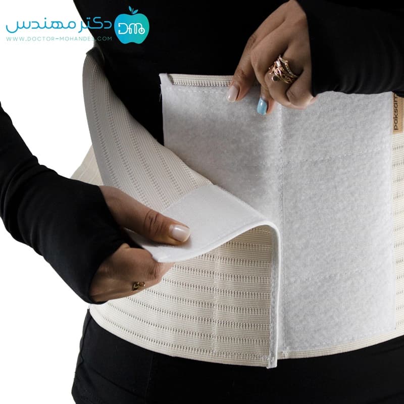 کمربند طبی سخت منفذ دار کد 146 — تصویر ۷