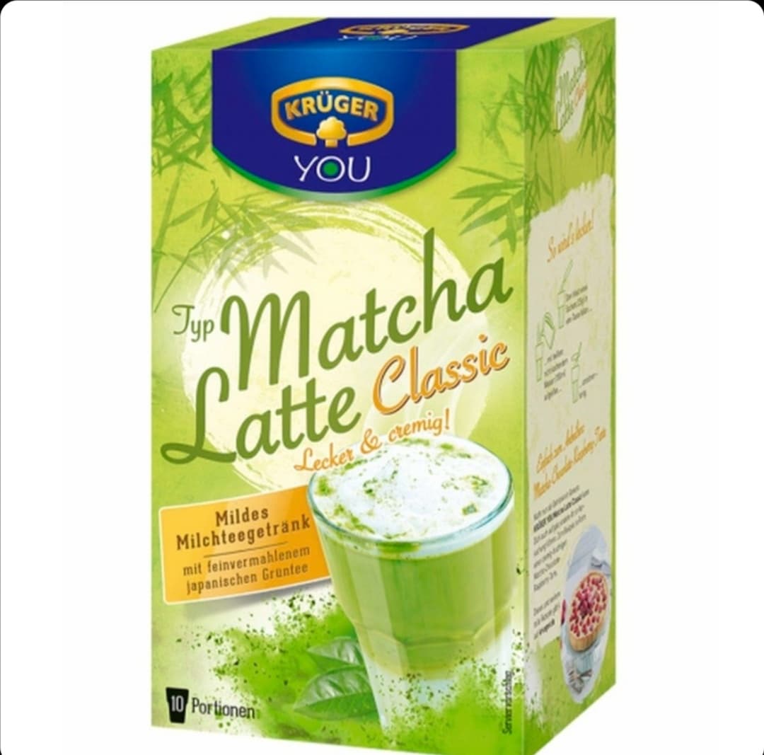 پودر ماچا لاته کلاسیک کروگر ١٠عددیKrüger YOU Typ Matcha Latte Classic(اورجینال)